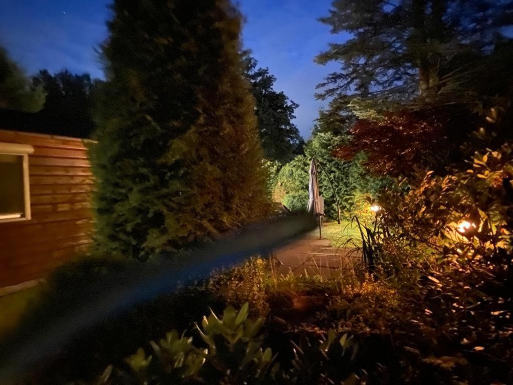 Ruime En Comfortabele Bungalow Aan Bosrand Lage Mierde Exterior foto